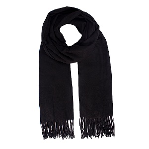 LENÇO LISO PRETO