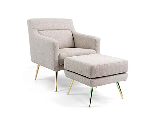 POLTRONA MEMORY + PUFF MEMORY PREMIUM - MAJOKA - COMBINARE