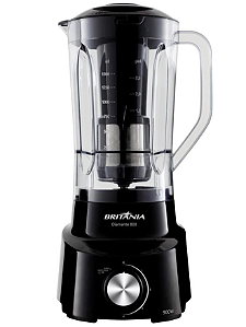 LIQUIDIFICADOR BRITANIA DIAMANTE 800 4V 900W C/ FILTRO PRETO