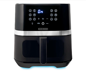 AIR FRYER DIGITAL BLACK+DECKER GOURMAND GRIS 127V