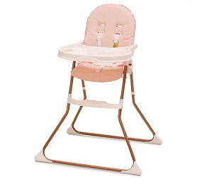 CADEIRA DE ALIMENTACAO BEBE GALZERANO NICK ROSE