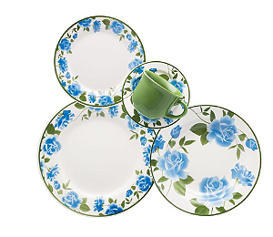 APARELHO DE JANTAR/CHA 19PC ALICE BIONA OXFORD