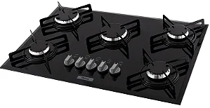 FOGAO COOKTOP 5B - PHILCO PRETO