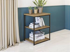 MESA LATERAL 0,45MT KAPPESBERG FREIJO/PRETO FOSCO- LINHA INDUSTRIAL