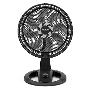 VENTILADOR DE MESA BRITANIA BVT481 MAXX FORCE 2EM1 127V PRETO
