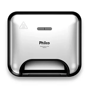 SANDUICHEIRA E GRILL PHILCO PGR27A INOX 127V