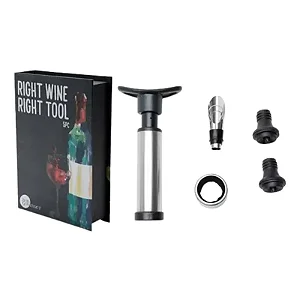JOGO 5PC ACO INOX P/VINHO REF 27592 - ROJEMAC