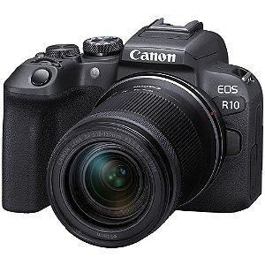 Câmera Mirrorless Canon EOS R10 com Lente RF 18-150mm IS STM