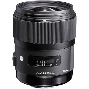 Lente Sigma 35mm f/1.4 DG HSM ART para Canon EF