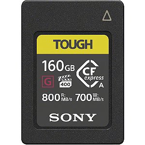 Cartão de Memória Sony TOUGH 160GB CFexpress Type A
