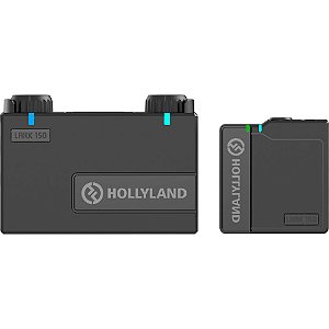 Hollyland LARK 150 Solo Sistema de Microfone Digital sem Fio Compacto (2,4 GHz)