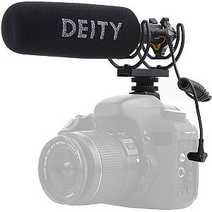 Deity V-Mic D3 Microfone Shotgun para Câmeras e Dispositivos Móveis