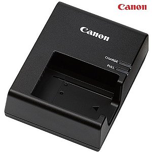 Carregador Canon LC-E10E ORIGINAL para Bateria LP-E10, Rebel T3, T5, T6 e T7