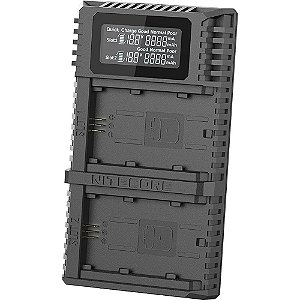 Nitecore USN4 PRO Carregador Rápido Duplo para Baterias Sony NP-FZ100