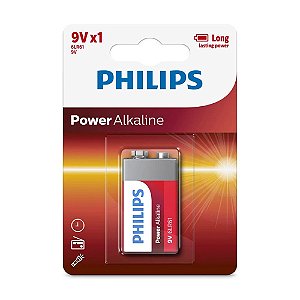 Bateria Philips 9V Power Alkaline