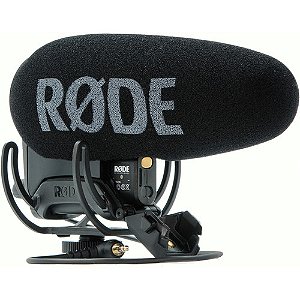 Microfone Shotgun RODE VideoMic Pro+ (Plus) com Bateria Interna