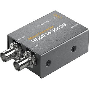 Micro Conversor Blackmagic Design HDMI para SDI 3G (com Adaptador AC)