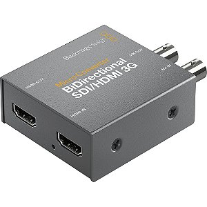 Micro Conversor BiDirectional Blackmagic Design SDI/HDMI 3G (com Adaptador AC)