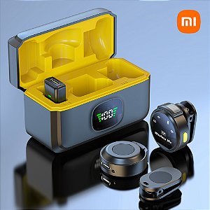 Sistema de Microfone de Lapela Duplo sem Fio Xiaomi Lightning