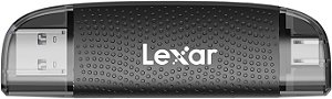 Leitor de Cartões SD e MicroSD Lexar 310X USB-A e USB-C