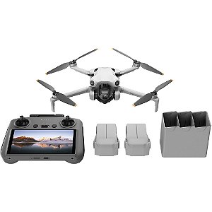 Drone DJI Mini 4 PRO Fly More Combo PLUS com Controle RC 2