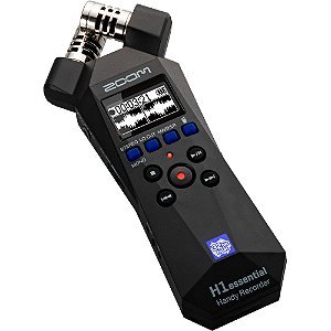 Zoom H1essential Gravador Portátil de Áudio de 2 Canais 32-Bit Float