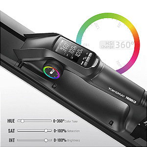 Bastão de LED RGB Yongnuo YN660 com 2 Baterias NP- F970 e Carregador