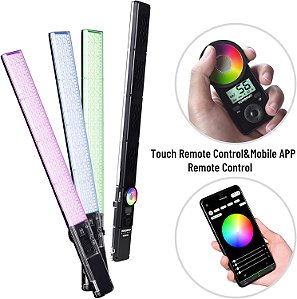 Yongnuo YN360 III Pro Bastão de LED RGB com Bateria F750 e Carregador