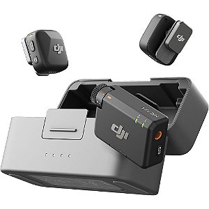 DJI Mic Mini Sistema de Microfone DUPLO sem Fio para Câmera e Smartphone (2,4 GHz)