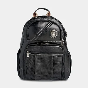 Mochila Nordweg de couro para fotógrafos NW055C - preta