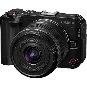 Câmera Mirrorless Canon EOS R50 V com Lente RF 14-30mm f/4-6.3