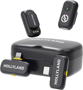 Sistema de Microfone sem Fio Hollyland LARK A1 Duo COMBO