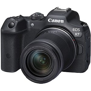 Câmera Mirrorless Canon EOS R7 com Lente RF-S 18-150mm f/3.5-6.3 IS STM