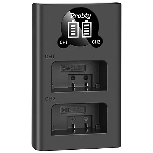 Carregador Duplo USB para Baterias EN-EL25