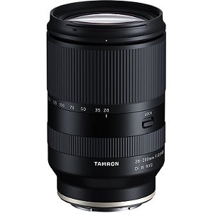 Lente Tamron 28-200mm f/2.8-5.6 Di III RXD para Sony E-Mount