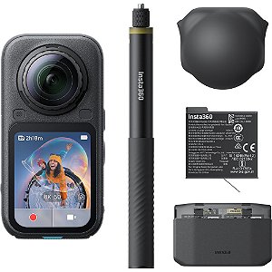 Câmera Insta360 X6 360° 8K Essentials Bundle