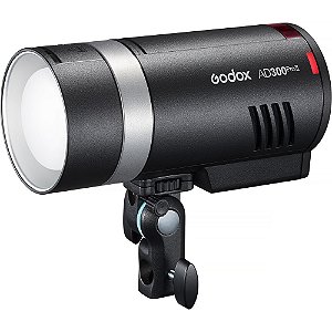 Kit Flash Portátil Godox AD300Pro II com Bateria e Carregador