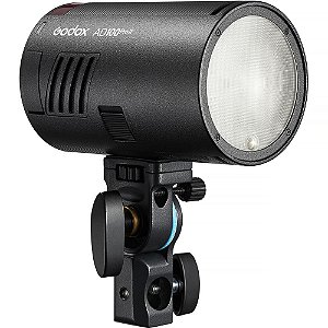 Flash Portátil Godox AD100Pro II com Bateria e Carregador