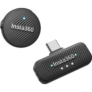 Insta360 Mic Air Microfone sem Fio Kit (1 TX + 1 RX) USB-C