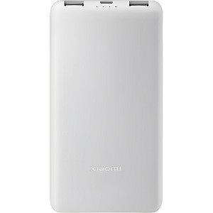 Carregador Portátil Xiaomi PowerBank 22.5W 10.000mAh USB Cinza Claro