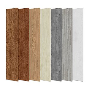 Kit 36 Pisos Vinílico Autocolante Régua Madeirado 1,8mm 5m²