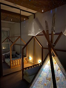 Kit Céu Estrelado Iluminação Led Fibra Ótica 500 Pontos