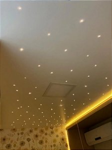 Kit Céu Estrelado Iluminação Led Fibra Ótica 600 Pontos
