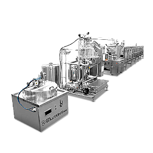 Linha de Equipamentos para Fabricação de Suplementos em Goma para Moldes 3D- Solutions 300