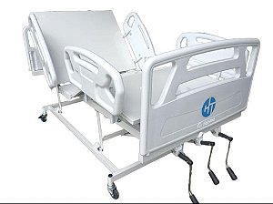 Cama Hospitalar Fowler 3 movimento manual Luxo