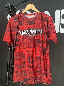 Camiseta Usedons Papa São João Paulo II - Karol Wojtyla (Vermelho)