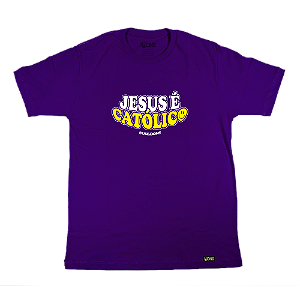 Camiseta Jesus é Católico ref 294