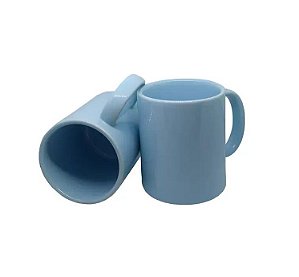 CANECA AZUL RESINADA AZ10 300ML SUBLIME UND