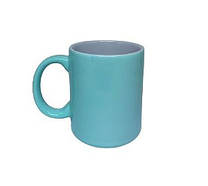 CANECA VERDE RESINADA AZ10 300ML SUBLIME UND