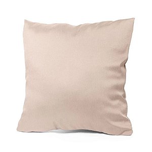 CAPA ALMOFADA P/SUBLIMA AVELUDADO BEGE 40x40 OPL